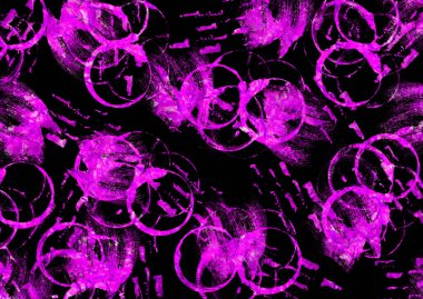 soyut yağ boyalı geometrik desen