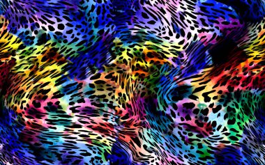 Soyut güzel hayvan derisi deseni