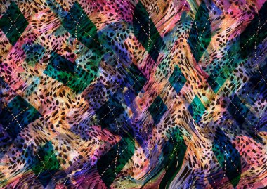 Soyut güzel hayvan derisi deseni