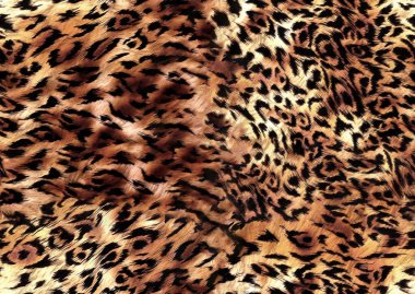 beautiful seamless animal skin pattern