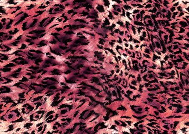 beautiful seamless animal skin pattern