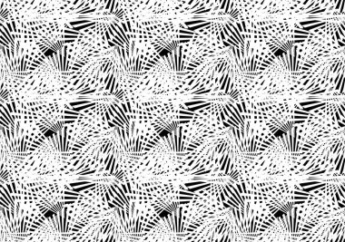 soyut geometrik şekiller kumaş desenleri