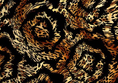 Soyut, kusursuz hayvan derisi deseni