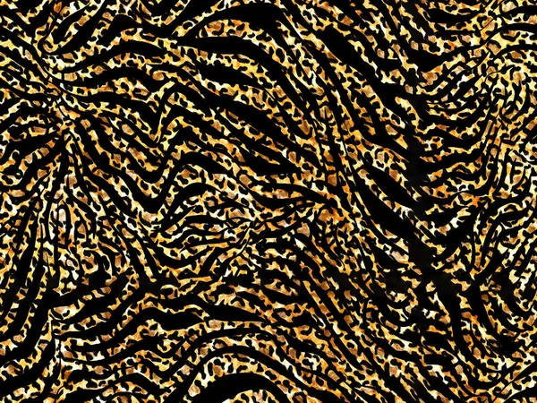 Абстрактний Безшовний Візерунок Шкіри Тварин — стокове фото