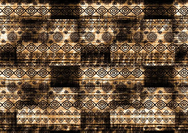 Abstract Naadloos Stof Effect Geometrisch Patroon — Stockfoto