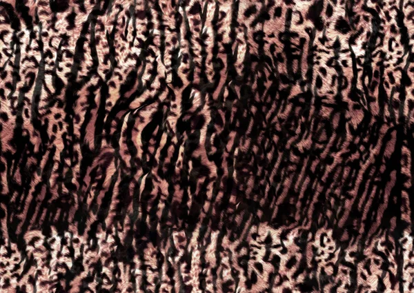 Абстрактний Безшовний Візерунок Шкіри Тварин — стокове фото