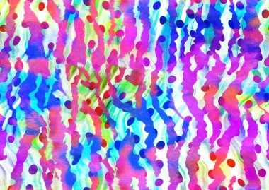 soyut yağ boyalı geometrik desen