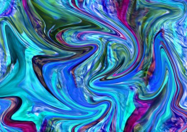 soyut, dikişsiz, boyalı geometrik desen