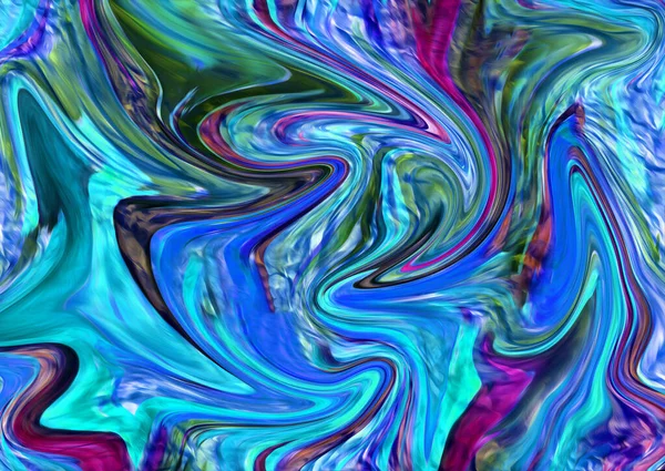 Абстрактный Бесшовный Геометрический Рисунок Маслом — стоковое фото