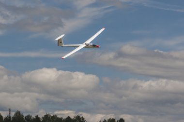  Havacılık Sporları Etkinliği Sırasında Havada Planör