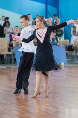 Makey Zahar ve Sokolova Varvara Idsa Şampiyonası Kinezis Star Kupası Gençlik Latin-Amerikan Programı gerçekleştirin