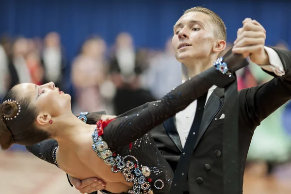 Oleshkevich Daniil and Bashlaminova Olga perform Youth-2 Standard Program on National Championship of the Republic of Belarus