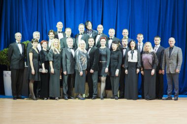 Minsk-Belarus, 19 Ekim 2014: Profe intermational takım