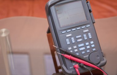 Profesyonel laboratuvar test cihazı birimi ile büyük Lcd dağ eteğindeki taş yığını