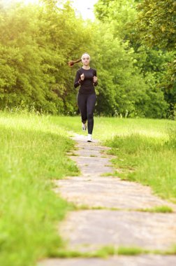 Spor kavram: Olumlu duygusal beyaz sporcumuz çalışan F