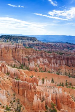 Havadan görünümü, kumtaşı Pinnacles, Bryce Canyon Milli Parkı