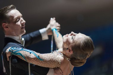 Minsk, Beyaz Rusya-Şubat 15, 2015: Chernenko Timofiy ve Chernenk