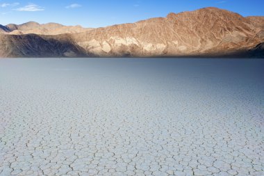 yarış pisti playa kuru gölde CA Ölüm Vadisi Milli Parkı