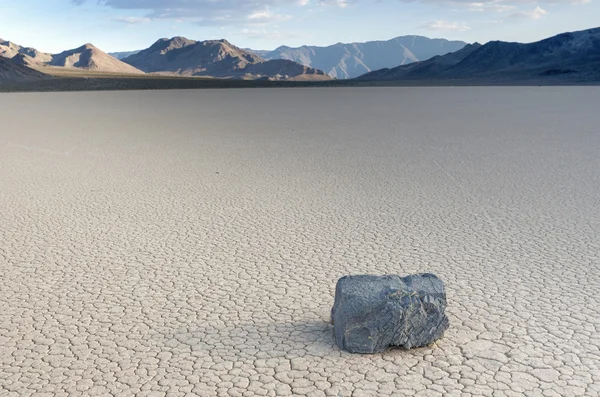 Mysteriously Moving Stones and its Long Traces at The Racetrack