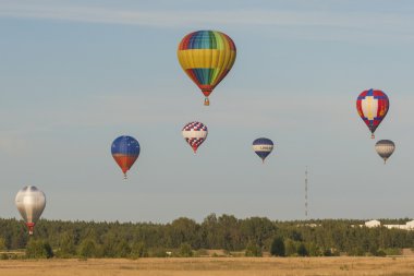70 yıllık serüveni huzurlu gökyüzü hava balonları uluslararası Aerostatics Kupası katılan bir sürü denir