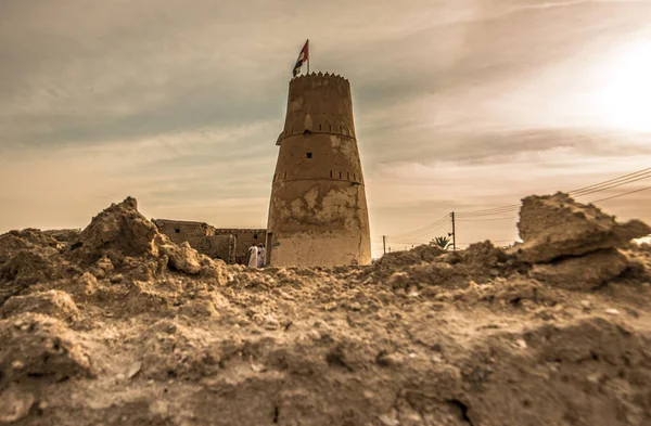Jazirat al Hamra 'da terk edilmiş bir bina, Ras al Khaimah