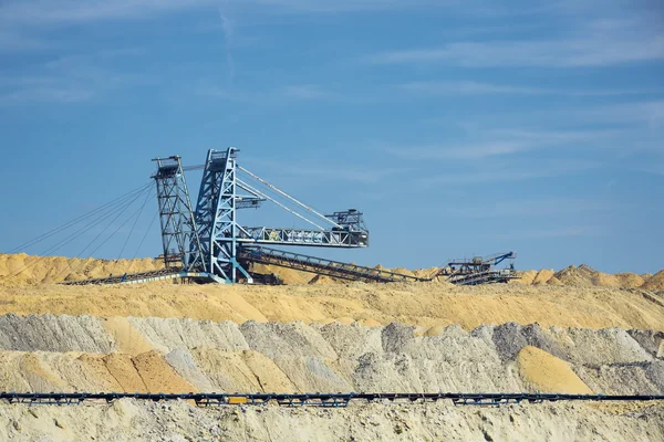 Working coal mine — Stock Photo, Image
