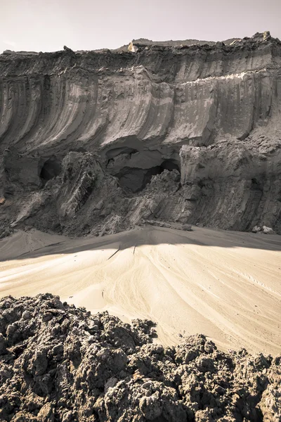 Наземний шар вугільної шахти — стокове фото