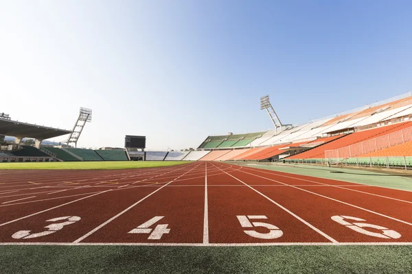 Pista de atletismo — Fotografia de Stock