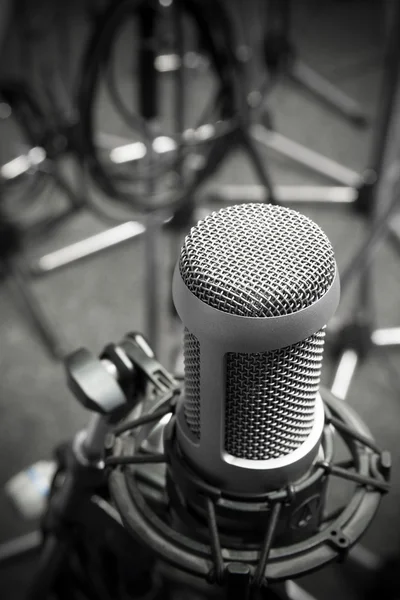 Old microphone — Stock Photo, Image