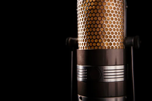 Microfone antigo — Fotografia de Stock