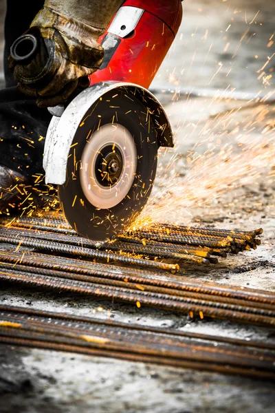 Electrical steel grinding — Stock Photo, Image