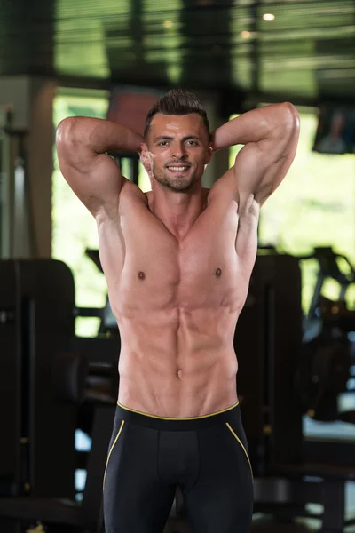 Strong Young Bodybuilder With Six Pack — Stock Photo, Image