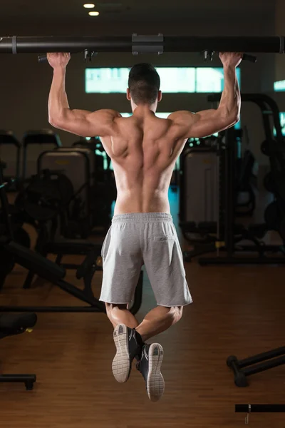 Gym Workout For Back — Stock Photo, Image