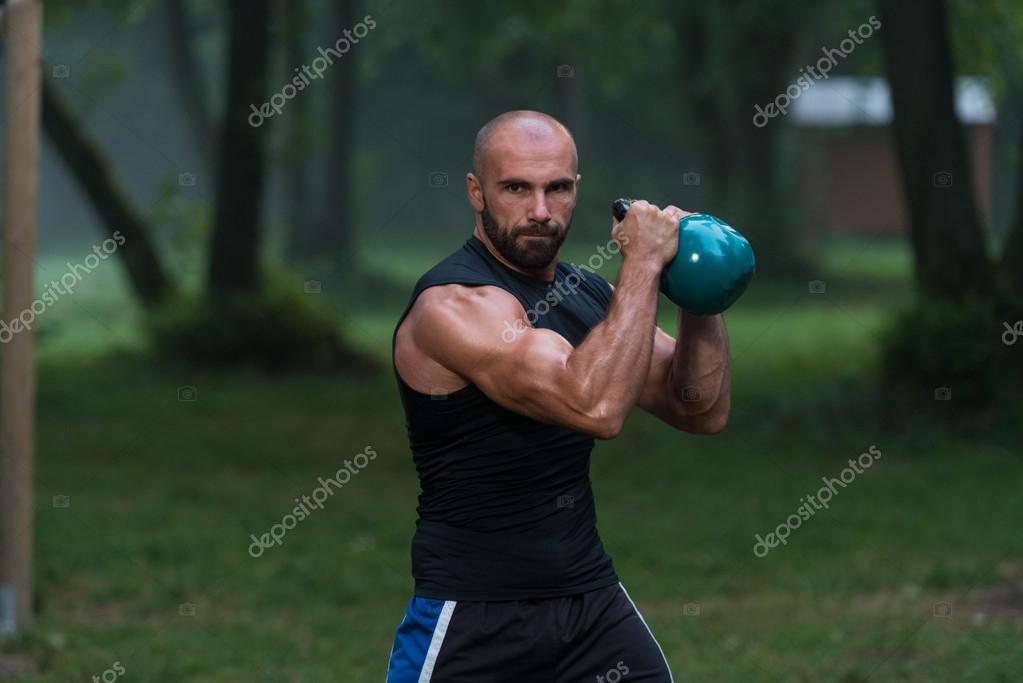 Kettle Bell Ejercicio Con Kettlebell Swing Libro The Quick And