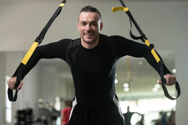 Trx Straps Training — Stock Photo, Image