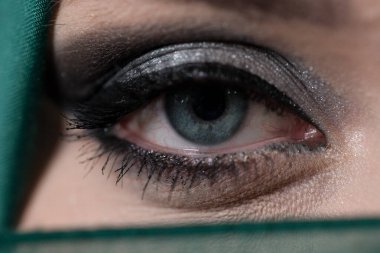 Mavi Gözlü Kadınlar Aşırı Yakın Çekim