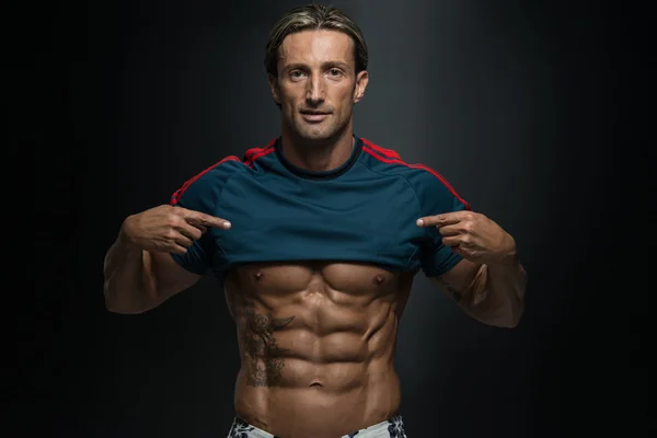 Perfecte abs — Stockfoto