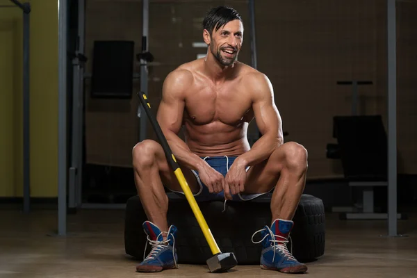 Portrait Of A Physically Fit Man — Stock Photo, Image