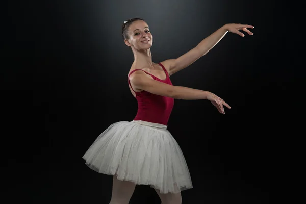 Młody balet tancerz baleriny — Zdjęcie stockowe