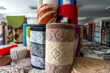farklı geleneksel kilim koleksiyonu