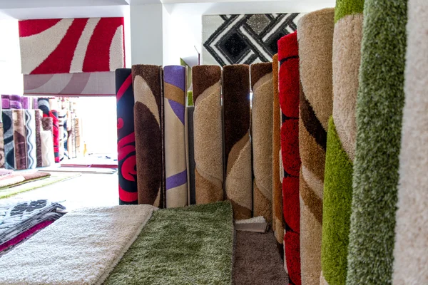 Collection Of Different Traditional Rugs — Stock Photo, Image