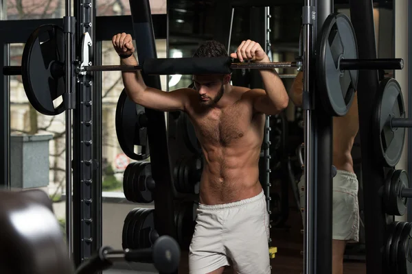 Resting Between Sets And Exercises — Stock Photo, Image