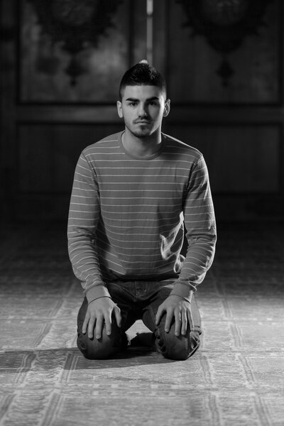 Portrait Of Young Muslim Man