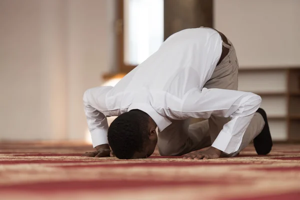 African Prayer At Mosque — Stock Photo, Image