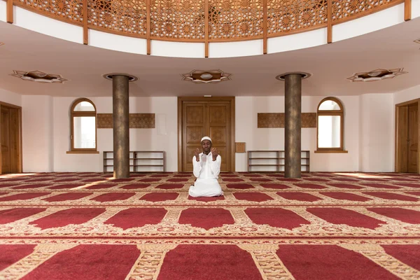 Humble African Muslim Prayer — Stock Photo, Image