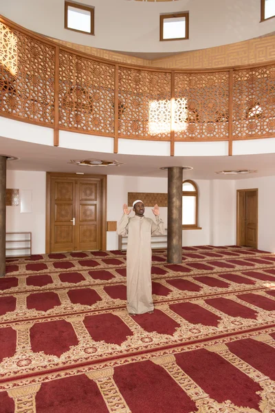 Humble African Muslim Prayer — Stock Photo, Image