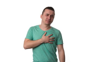 kalp krizi geçiren genç adam