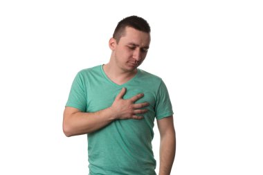 kalp krizi geçiren genç adam