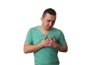 kalp krizi geçiren genç adam