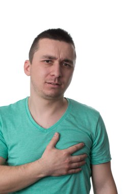 kalp krizi geçiren genç adam